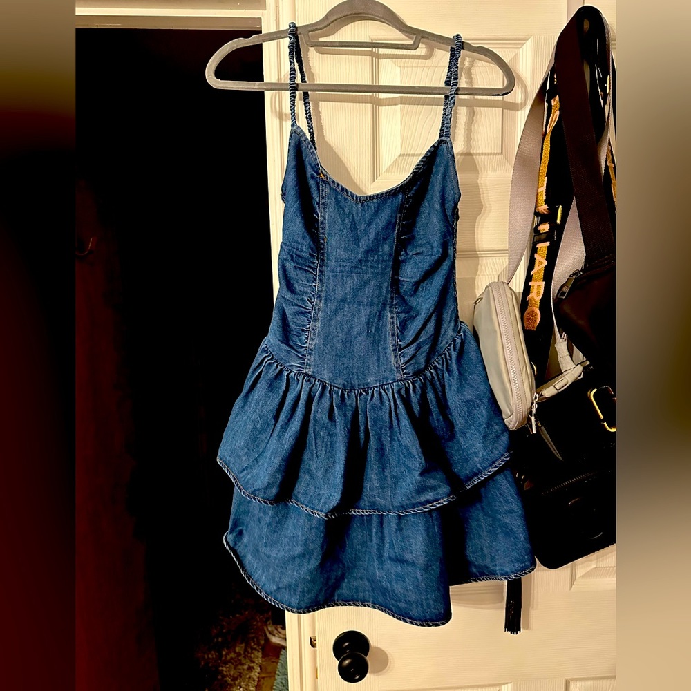 Adorable denim dress!!
